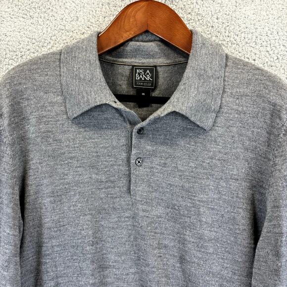 Mens Merino Wool Sweater XXL Gray Kurt Cobain Grandpacore Academia Preppy - Picture 2 of 9